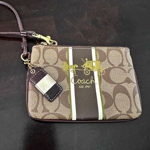 Coach wristlet